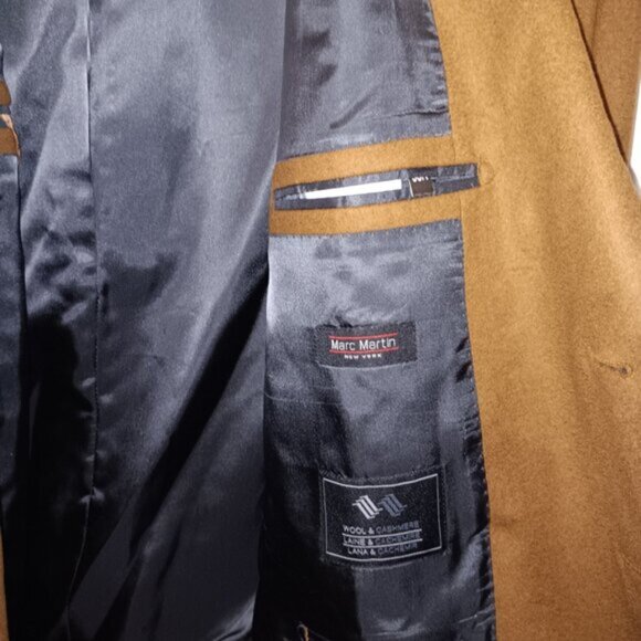 MARC MARTIN WOOL CASHMERE BLEND BLAZER - Picture 8 of 10